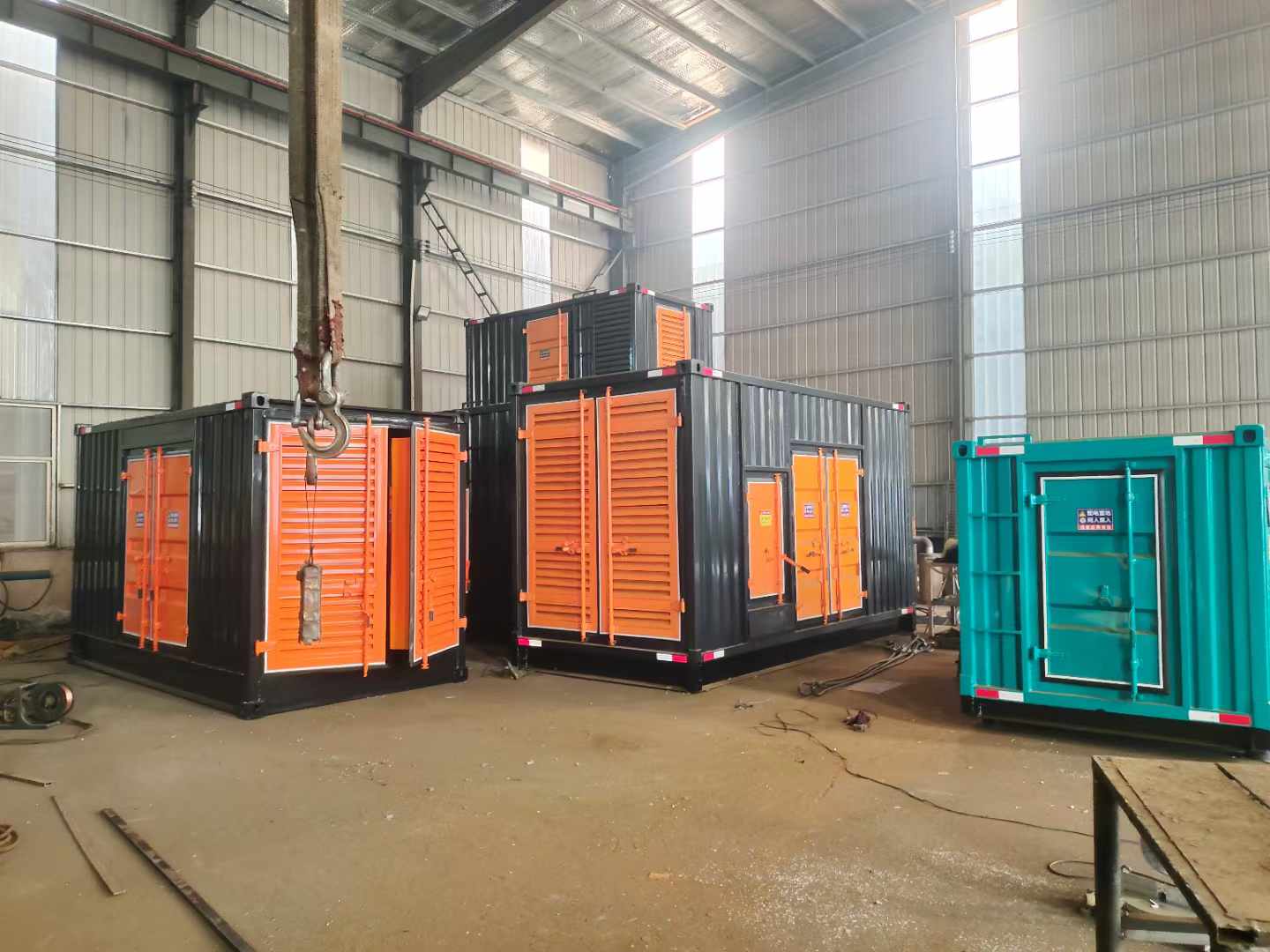 长葛500kw柴油发电机组可以带动多少功率设备？